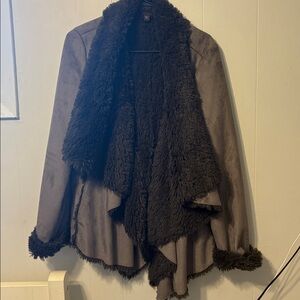 Fever Gray and Black Women's Jacket